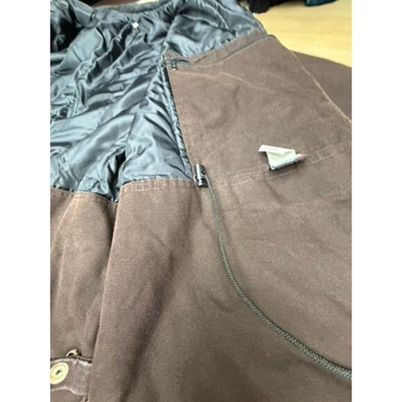 "MSI" Mens VTG Barn Coat SZ L Some Rust On Snaps Chore Thinsulate PLZ READ!!!! - Picture 13 of 16